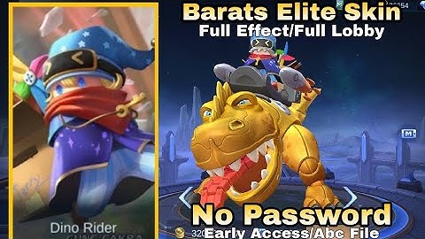 BARATS ELITE SKIN SCRIPT|FULL EFFECT|FULL LOBBY|EARLY ACCESS|ABC FILE