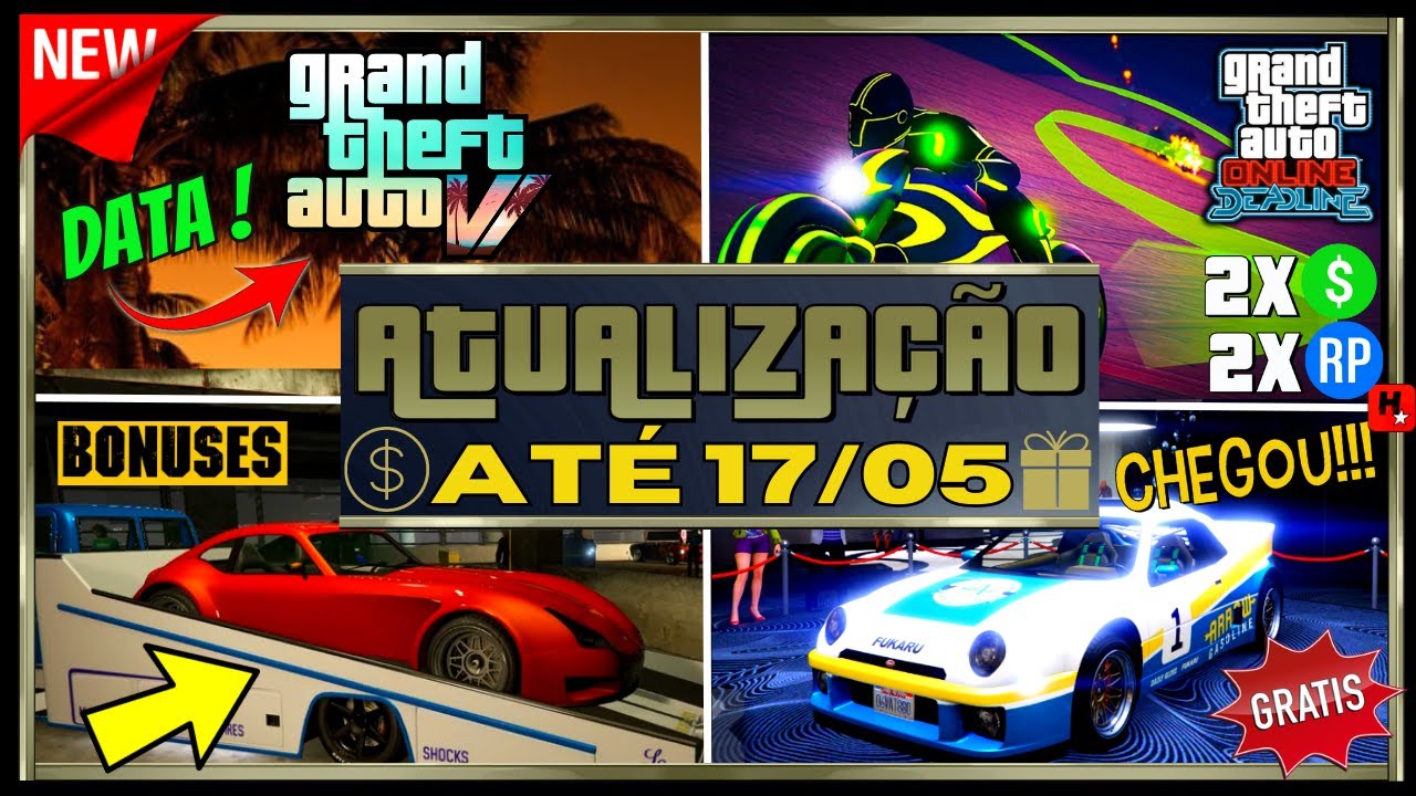 GTA Online Atualização 17/02/2023 Carro Grátis, Garagem 50 Carros, Roupas  Grátis e Novidades do GTA+ 