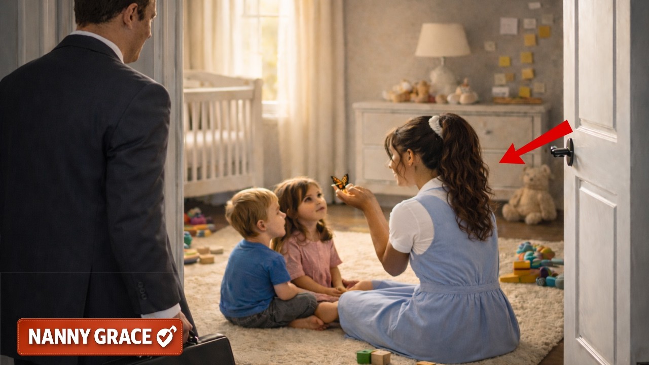 The Billionaire Came Home Early — What He Saw Between His Twins and the Nanny Changed Everything