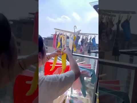 Video Cây Phơi Đồ Đứng Pier Inox 3 Tầng 56 Móc Siêu Tiện... - youtube