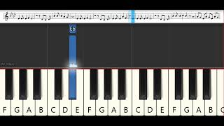 A Certain Scientific Railgun Ending 1 : ELISA - Dear My Friend - Mada Minu Mirai e| Pianika Tutorial