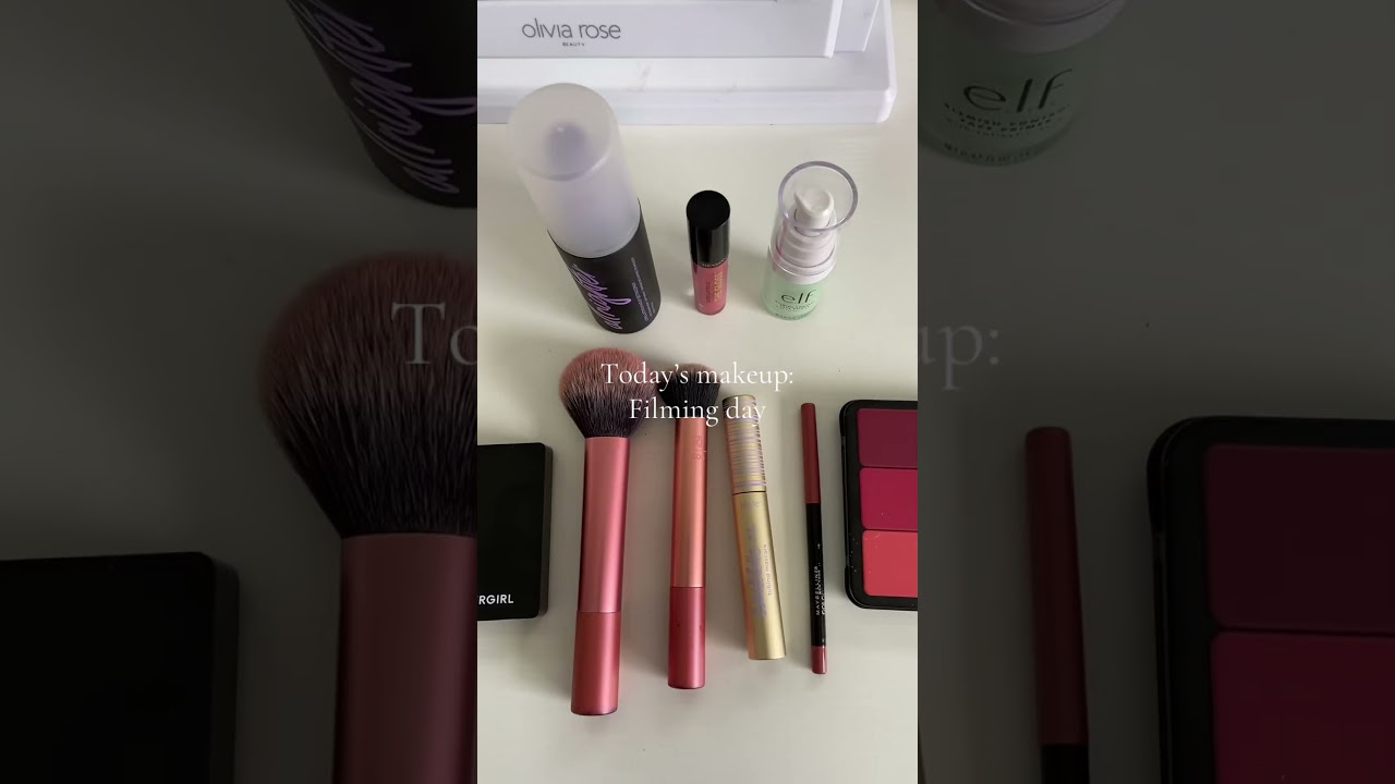 Makeup for Filming Days 