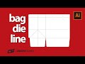 How to create bag die in Adobe Illustrator | Bag Die line | Creative Source 2011