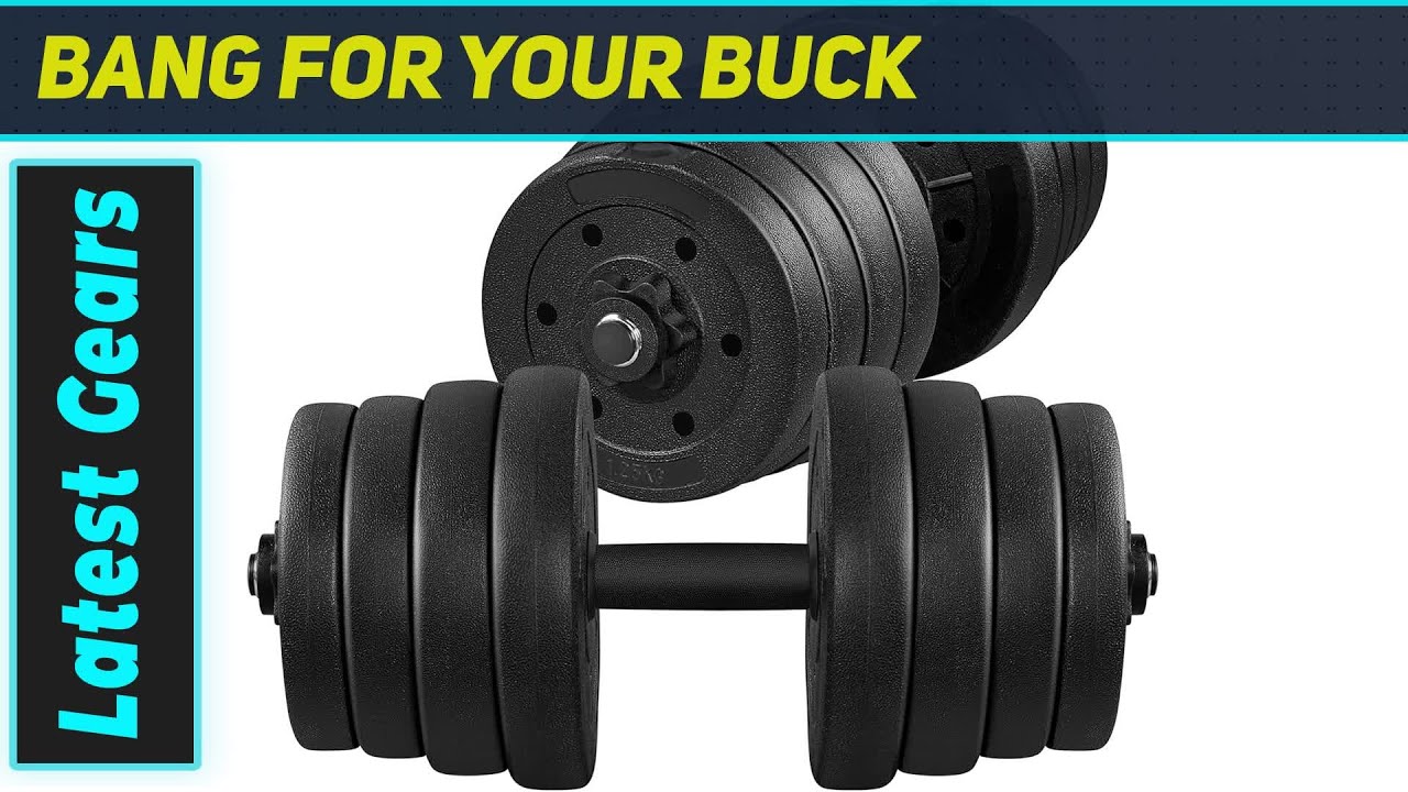 Topeakmart 66LB Adjustable Dumbbells: The Ultimate Home Gym Essential