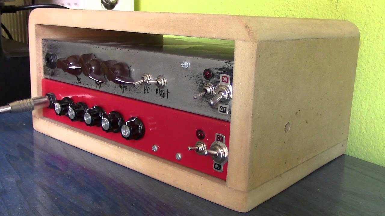 AX84 Tube Preamp 6n2p tubes Acoustic Guitar YouTube