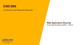 Introduction to XSS - Part 4