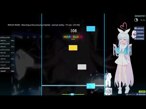 [Osu!mania 7k] eternal reality - TV size - (7K HD) 3.08★