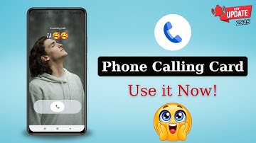 Calling Card New Feature 2025 EXPLAINED | What is Calling Card Feature in Phone Dialer?
