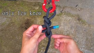 3 Easy and Strong Knots! It's No Longer a Secret