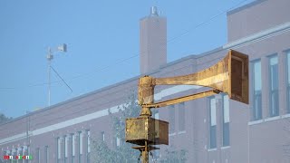 Federal Signal Thunderbolt 1000 Siren Test - Alert & Attack - Racine, Wisconsin