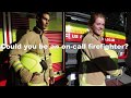 What's it like to be an on-call firefighter?