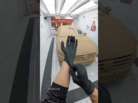 Cash Changes Everything! 🤑 Deep Cleaning a Mud-Caked Volkswagen Passat #shorts