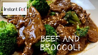 Instant Pot Beef and Broccoli | Keto and Gluten Free Options