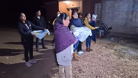 PREPARATIVOS PARA EL BAUTIZO DE ANDRES FRANCISCO B...