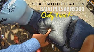 SEAT MODIFICATION SOFT FOAM ₹400/- Bajaj Pulsar NS 200 screenshot 3