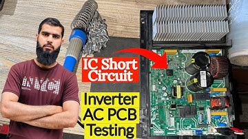 Midea inverter Ac ic short Testing PCB in Urdu/Hindi