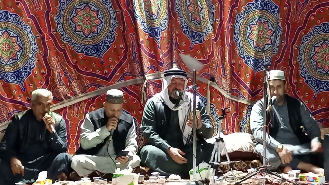 عتابة وقصيدة عن الأب بصوت المداح الحاج رعد سعدي شكر في جزيرة البعساف