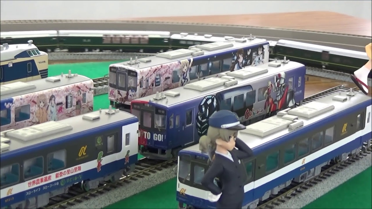 のと鉄道フェスティバル2016 鉄道模型運転会の様子 2016.10.8 - YouTube
