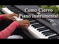 COMO CIERVO (Himno) - Piano instrumental con sonidos de naturaleza