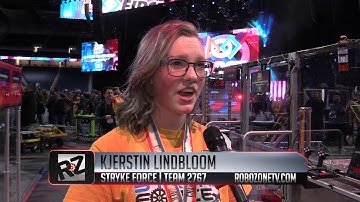 Kjerstin Lindbloom | Stryke Force 2767 | RoboZone TV