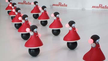 Murata Cheerleader Robots Dance in Synchronization While Balancing on Balls
