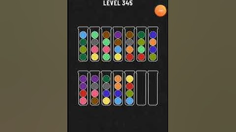 Ball sort puzzle level 345