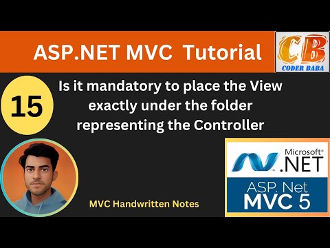 asp.net mvc 15: Is Placing the View Under Controller Folder Necessary in ASP.NET MVC