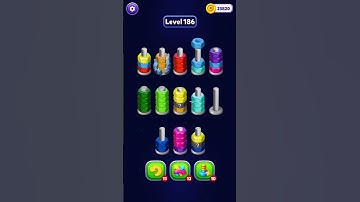 Nut Sort 3D | Level 186