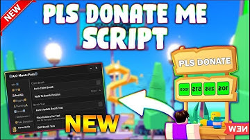 *NEW* PLS DONATE Script (PASTEBIN 2023) (AUTOFARM, FAKE MESSAGE, AUTO CHAT, FIND RICH SERVERS)