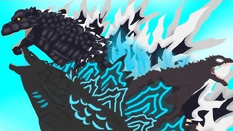 godzilla mv & godzilla in hell vs composite godzilla DC2 animation