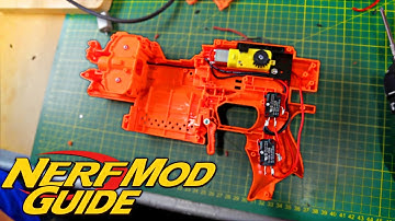 How to Make FULL AUTO STRYFE - NERF XSW Kit Mod Guide