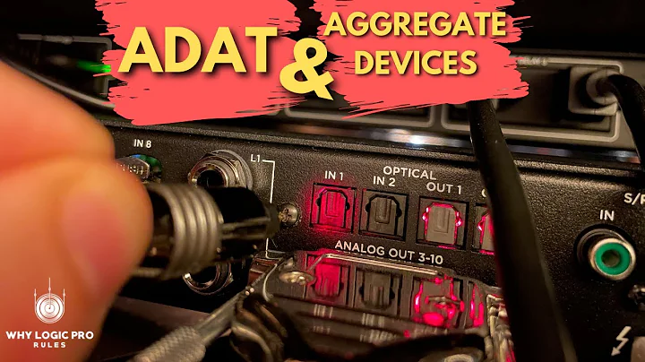 How to use ADAT & Aggregate Devices For More Inputs