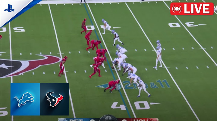 NFL LIVE🔴Detroit Lions vs. Houston Texans Game Highlights | NFL 2025 Season Week