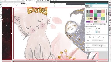 Planner Sticker Templates - Silhouette Studio Basic Edition - How to Scale and Pan Your Patterns