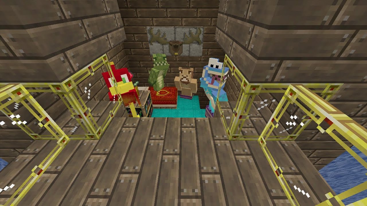 Peter Pan Wendy's House Minecraft Hide and Seek YouTube