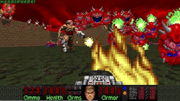 DOOM II - Hell Revealed 2 - MAP 32 (Playground) - UV-Max in 4:23 (TAS)