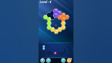 BLOCK! Hexa Puzzle! Hexa-art2 Level 4 (Premium) - Lösung Solution Walkthrough