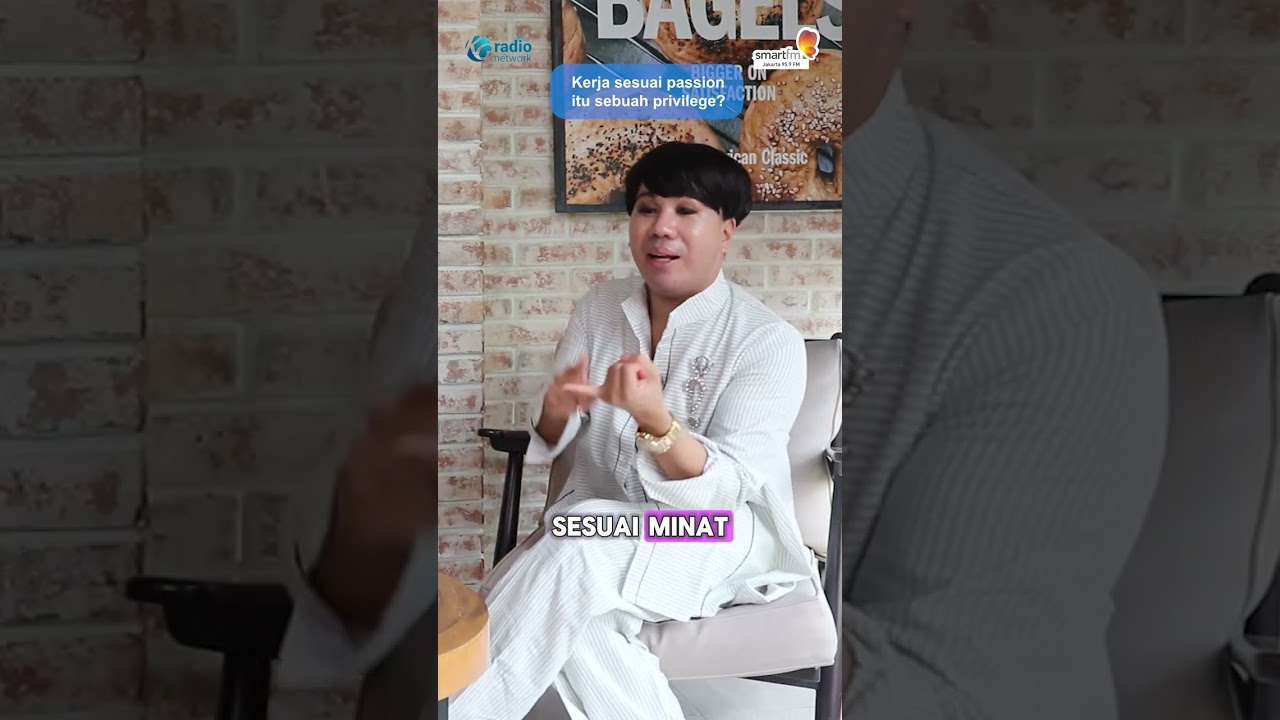 kerja sesuai passion itu privilege 