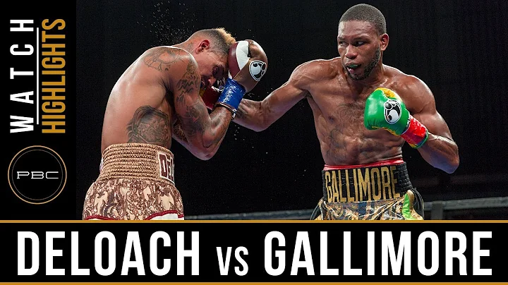 Deloach vs Gallimore HIGHLIGHTS: July 30, 2017 - P...