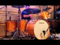Led Zeppelin - Traveling Riverside Blues (Drum Cover) w/o Music - Ludwig Maple Thermogloss Kit