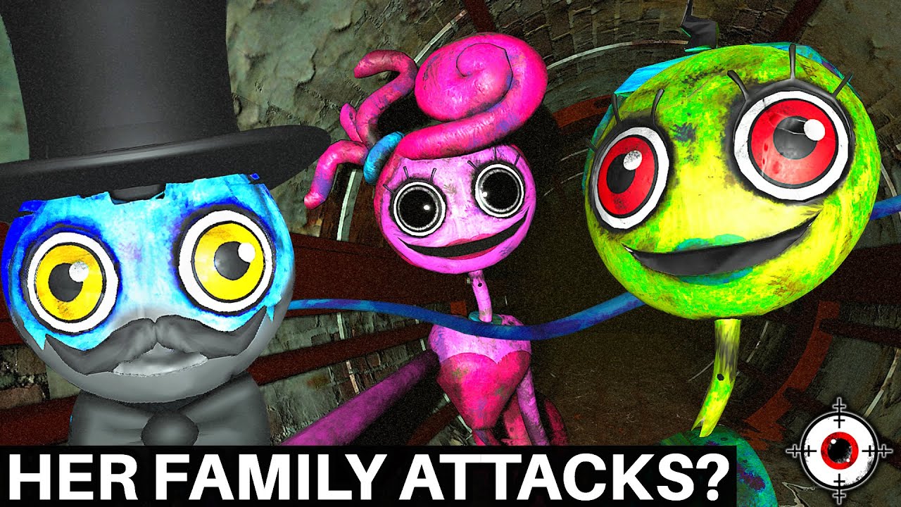 What if the Mommy Long Legs Family Attacked Us All at Once in Poppy  Playtime Chapter 2? 