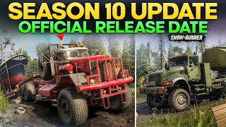 New Season 10 Update Release Date For All Platforms Confirmed in SnowRunner Everything Need to Know