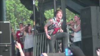 Asking Alexandria - A Lesson Never Learned @ Warped Tour 2011 - Charlotte, NC - 7/28/11