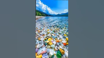 Nature View Cristal beach Beuti of nature 4k View shorts video 🙏#shorts #youtubeshorts #shortvideo