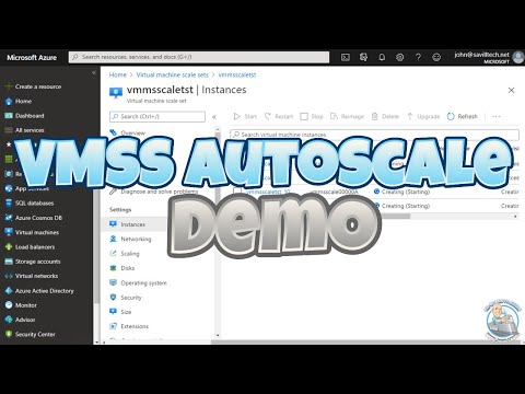 VMSS Autoscaling Demo