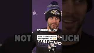 Celebrity Justin Tucker will always be a legend for this 🤣 #shorts Net Worth
