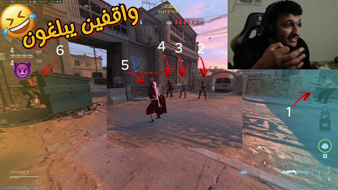 قابلت ناس حاقدين علي وهذا اللي صار 😂🔥 ( يبلغون علي 😡 ) مودرين 3 | mw3 