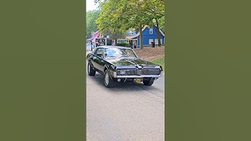 1967 Mercury Cougar XR-7 Classic Car Drive By Engine Sound Canterbury Village Car Show 2024
