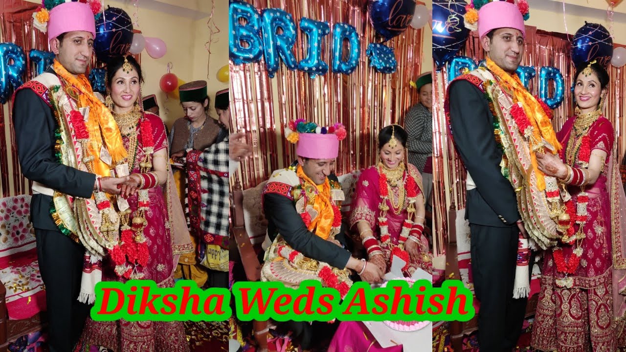 Diksha Weds Ashish Part-2 Kinnauri Marriage wedding