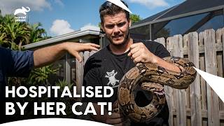 Huge Python Threatens Children Playing In Backyard | Gator Boys S1B E2 | Animal Planet India